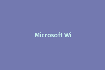 Microsoft Windows Installer没有正确安装怎么办?Microsoft Windows Installer没有正确安装处理方法