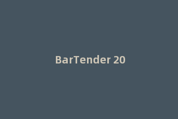 BarTender 2016导出模板为pdf文件的操作方法