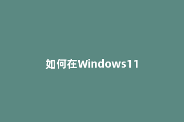 如何在Windows11中运行磁盘清理 windows10如何磁盘清理