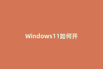 Windows11如何开启远程访问?Windows11开启远程访问教程方法分享 win10远程访问开启
