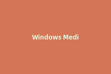 Windows Media Player出现没有媒体流选项的操作使用方法