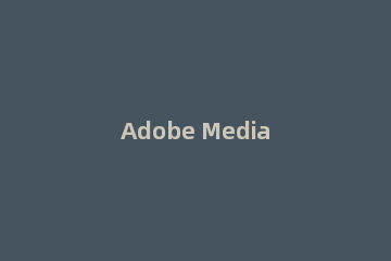 Adobe Media Encoder CC2018添加PR合成文件的操作教程