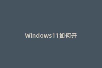 Windows11如何开启远程访问 windows10远程访问