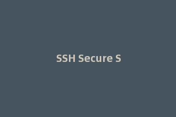 SSH Secure Shell Client进行Linux开发的操作教程