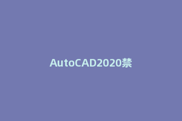 AutoCAD2020禁止检查证书更新的步骤 cad2019正在检查许可