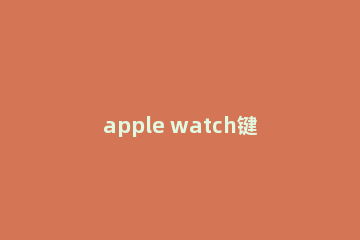 apple watch键盘在哪里