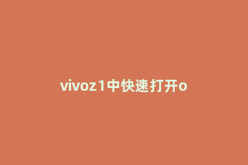 vivoz1中快速打开otg的简单步骤 vivoz3如何打开OTG
